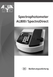 Spectrophotometer AL800/SpectroDirect