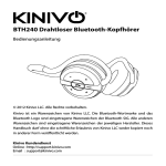 BTH240 Drahtloser Bluetooth-Kopfhörer