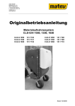 Betriebsanleitung Aufnahmegerät CLS-G/H 1050/1350/1650