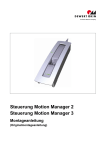 Steuerung Motion Manager 2 Steuerung Motion Manager 3