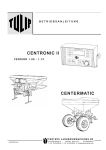 CENTRONIC II CENTERMATIC