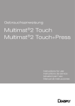 Multimat 2 Touch Multimat 2 Touch+Press