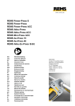 REMS Power-Press E REMS Power-Press