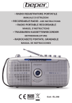 radio registratore portatile • recordable radio - use