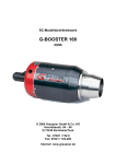 Manual zum Graupner Booster G160
