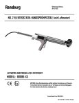 Elektrostatik-Handsprühpistole NO-2