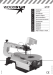 D Dekupiersäge GB Scroll Saw FR Scie à découper I Segatrice a