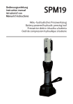 Akku-hydraulisches Presswerkzeug Battery