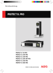 Betriebsanleitung PROTECT B.PRO