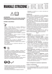 MANUALE ISTRUZIONE