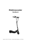 Elektroscooter - Electronic-Star