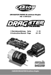 CARSON DRAGSTER Brushless-Regler - Planet-RC