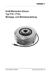 Kraft-Momenten-Sensor Typ FTC / FTCL Montage- und