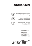 AVP 1240 H AVP 1250 AVP 1850 H AVP 1850 1B20