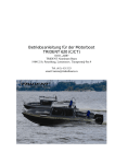 Betriebsanleitung für der Motorboot TRIDENT 620 ( / )