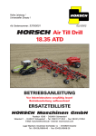 HORSCH Air Till Drill 18.35 ATD