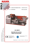 ED 300FD Metalldrehmaschine Metal turning lathe