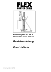 Betriebsanleitung Ersatzteilliste