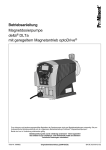 Magnetdosierpumpe delta® DLTa Betriebsanleitung mit geregeltem