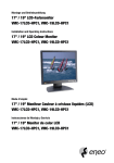 17” / 19” LCD-Farbmonitor VMC-17LCD-HPC1, VMC