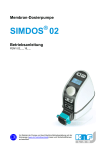 Betriebsanleitung SIMDOS02 DE