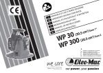 WP 30 WP 300 - Oleo-Mac