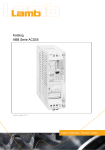 Betriebsanleitung ABB - ACS55 07/11 PDF, 2.8 MB