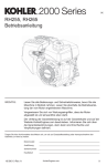 Betriebsanleitung RH255, RH265