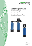 WaterLine Single Double DoublePlus Betriebsanleitung