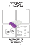 SM-PROFIBUS DP