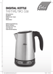 DIGITAL KETTLE TYP/TYPE/TIPO 558