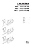 WPC 2500 BW-AM WPC 5000 BW-AM WPC 10000 BW-AM