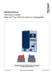 Chlordioxid-Anlagen Bello Zon® Typ CDLb mit