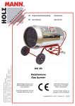 HK 30 Heizkanone Gas burner