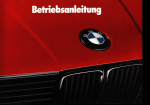 Betriebsanleitung BMW E30 - E30-Talk