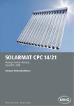 Montage und Betriebsanleitung SOLARMAT CPC