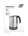 DIGITAL KETTLE TYP/TYPE/TIPO 558