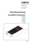 Betriebsanleitung LorchNet Connector