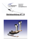 Betriebsanleitung AFT 19 - Florian Schambeck Luftsporttechnik