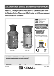 KESSEL-Pumpstation Aqualift® S LW 600/LW 1000 für