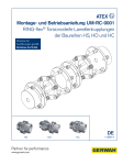 Montage- und Betriebsanleitung UM-RC-0001 RING-flex