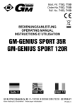 gm-genius sport 35r gm-genius sport 120r