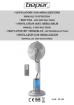 ventilatore con nebulizzatore • ventilateur avec nébuliseur