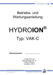Typ: VAK-C - Hydrotec AG