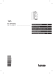 Operating Instructions ETML__Tml frequency inverter