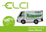 ELCI Betriebsanleitung - Elektro Nutzfahrzeuge