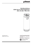 Betriebsanleitung GENO-therm® Mehrwegpatrone 290