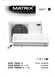 ACS 7000 C ACS 9000 C + H ACS 12000 C + H