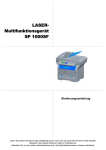 LASER- Multifunktionsgerät SP 1000SF