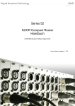 52/CR Compact Router Handuch - DHD Deubner Hoffmann Digital